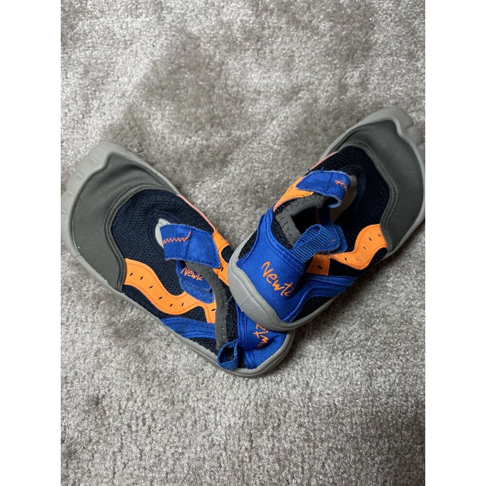NeatZ Kids Water Shoes Size 13/1 Blue Orange Mesh Fast Drying